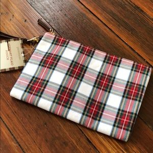 Super cute plaid clutch! NWT
